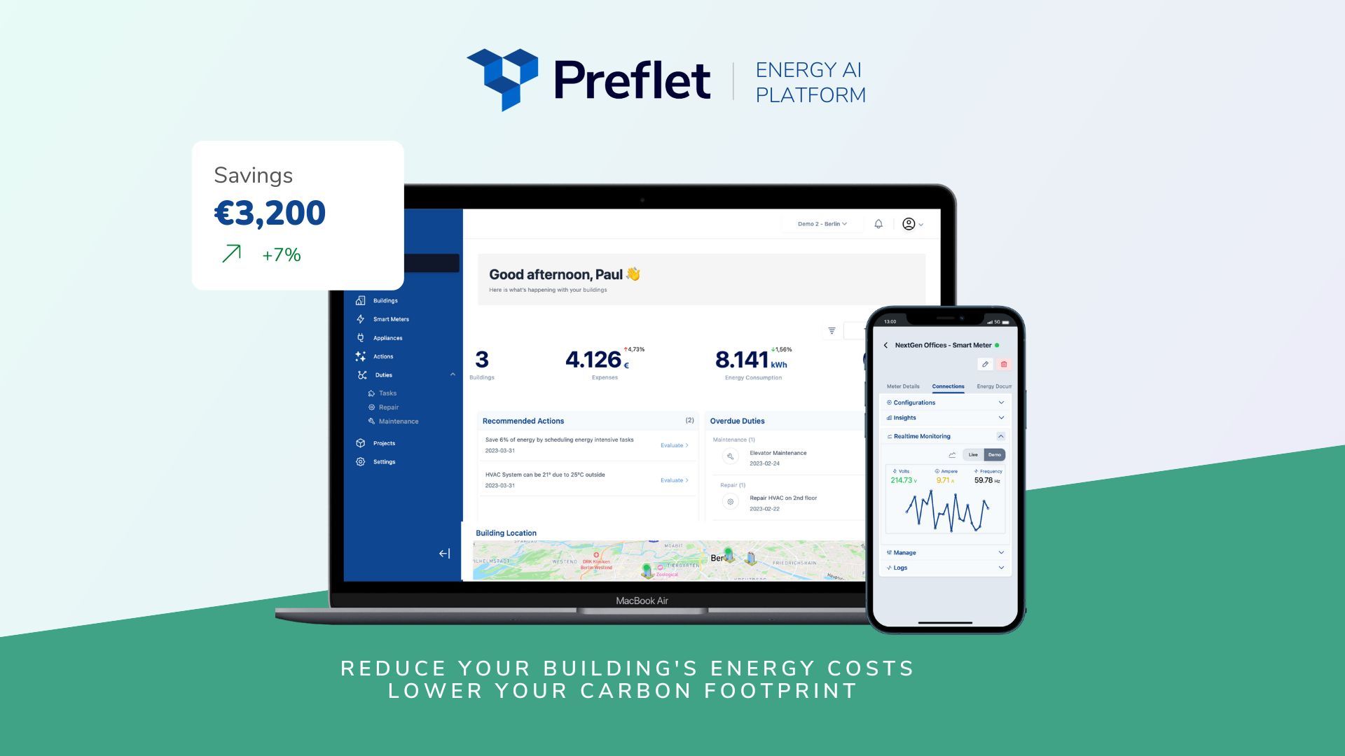 New Energy AI Platform enables significant energy savings & emissions reductions