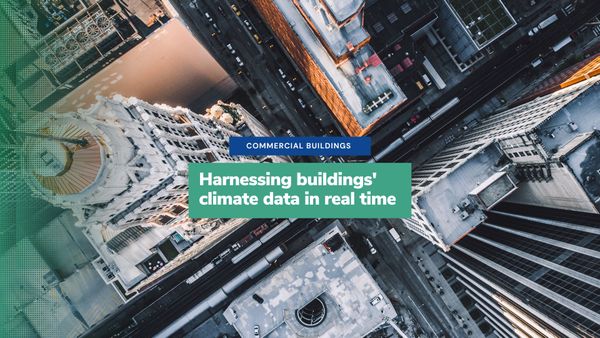 Data-driven energy efficiency in commercial buildings